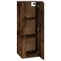 TV-Wandschrank aus geräucherter Eiche, 40 x 34,5 x 100 cm von vidaXL, TV-Möbel - Ref: Foro24-816685, Preis: 49,66 €, Rabatt: %