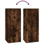Mueble para TV de pared roble ahumado 40x34,5x100 cm de vidaXL, Muebles TV - Ref: Foro24-816685, Precio: 50,11 €, Descuento: %
