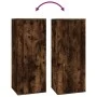 TV-Wandschrank aus geräucherter Eiche, 40 x 34,5 x 100 cm von vidaXL, TV-Möbel - Ref: Foro24-816685, Preis: 49,66 €, Rabatt: %