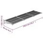 Türvordach aus schwarzem und transparentem Polycarbonat 358,5x90cm von vidaXL, Markisen - Ref: Foro24-153688, Preis: 106,15 €...
