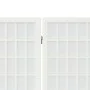 Folding screen with 4 Japanese-style white panels 160x170 cm by vidaXL, Room dividers - Ref: Foro24-352088, Price: 167,69 €, ...