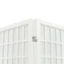 Folding screen with 4 Japanese-style white panels 160x170 cm by vidaXL, Room dividers - Ref: Foro24-352088, Price: 167,69 €, ...