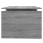 Sonoma-Couchtisch aus grauem Sperrholz, 68 x 50 x 38 cm von vidaXL, Couchtisch - Ref: Foro24-825841, Preis: 41,03 €, Rabatt: %