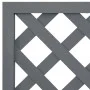 Jardineras con enrejado 2 unidades WPC gris 65x33x135 cm de vidaXL, Maceteros y jardineras - Ref: Foro24-3154899, Precio: 342...