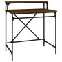 Escritorio de hierro y madera contrachapada Sonoma 80x50x90 cm de vidaXL, Escritorios - Ref: Foro24-826708, Precio: 54,23 €, ...