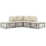 Gartenmöbel-Set 5-teilig, Kissen anthrazit, PE-Rattan von vidaXL, Outdoor-Sofas - Ref: Foro24-3186760, Preis: 370,61 €, Rabat...