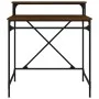 Sonoma iron and plywood desk 80x50x90 cm by vidaXL, Desks - Ref: Foro24-826708, Price: 54,60 €, Discount: %