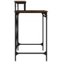 Escritorio de hierro y madera contrachapada Sonoma 80x50x90 cm de vidaXL, Escritorios - Ref: Foro24-826708, Precio: 54,23 €, ...
