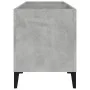 Plattenschrank aus betongrauem Sperrholz, 74,5 x 38 x 48 cm von vidaXL, CD- und DVD-Speicher - Ref: Foro24-831969, Preis: 34,...