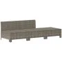 3-teiliges Gartenmöbel-Set und graue synthetische Rattankissen von vidaXL, Gartensets - Ref: Foro24-362692, Preis: 243,73 €, ...