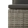 3-teiliges Gartenmöbel-Set und graue synthetische Rattankissen von vidaXL, Gartensets - Ref: Foro24-362692, Preis: 243,73 €, ...