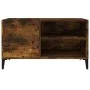 Scheiben Möbel Sperrholz geräucherte Eiche 84,5x38x48 cm von vidaXL, CD- und DVD-Speicher - Ref: Foro24-831954, Preis: 63,25 ...