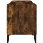 Scheiben Möbel Sperrholz geräucherte Eiche 84,5x38x48 cm von vidaXL, CD- und DVD-Speicher - Ref: Foro24-831954, Preis: 63,25 ...