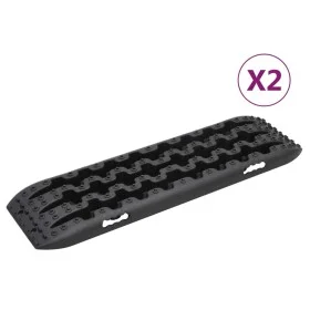 Traction boards 2 units black nylon 106x30.5x7 cm by vidaXL, Emergency kits and tools - Ref: Foro24-210774, Price: 92,98 €, D...