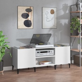Weißer Plattenschrank aus Sperrholz, 121 x 38 x 48 cm von vidaXL, CD- und DVD-Speicher - Ref: Foro24-831933, Preis: 68,14 €, ...