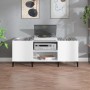 Weißer Plattenschrank aus Sperrholz, 121 x 38 x 48 cm von vidaXL, CD- und DVD-Speicher - Ref: Foro24-831933, Preis: 68,14 €, ...