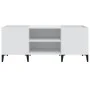 Weißer Plattenschrank aus Sperrholz, 121 x 38 x 48 cm von vidaXL, CD- und DVD-Speicher - Ref: Foro24-831933, Preis: 67,31 €, ...
