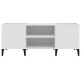 Weißer Plattenschrank aus Sperrholz, 121 x 38 x 48 cm von vidaXL, CD- und DVD-Speicher - Ref: Foro24-831933, Preis: 68,14 €, ...