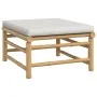 8-piece garden furniture set made of bamboo with light gray cushions by vidaXL, Garden sets - Ref: Foro24-3155110, Price: 785...