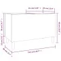 Scheibenschrank aus braunem Eichensperrholz, 74,5 x 38 x 48 cm von vidaXL, CD- und DVD-Speicher - Ref: Foro24-831964, Preis: ...