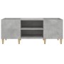 Plattenschrank aus betongrauem Sperrholz, 121 x 38 x 48 cm von vidaXL, CD- und DVD-Speicher - Ref: Foro24-831929, Preis: 64,2...