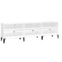 Hochglanzweißer TV-Schrank aus Sperrholz, 150 x 30 x 44,5 cm von vidaXL, TV-Möbel - Ref: Foro24-831919, Preis: 83,21 €, Rabat...