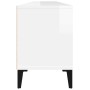 Hochglanzweißer TV-Schrank aus Sperrholz, 150 x 30 x 44,5 cm von vidaXL, TV-Möbel - Ref: Foro24-831919, Preis: 83,21 €, Rabat...
