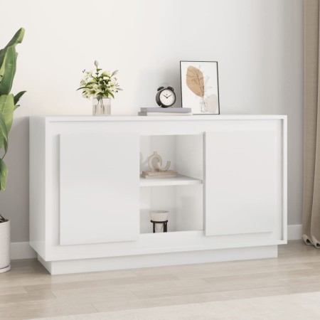 Sideboard aus glänzendem weißem Sperrholz 102x35x60 cm von vidaXL, Sideboards - Ref: Foro24-831879, Preis: 130,70 €, Rabatt: %