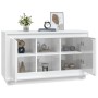 Sideboard aus glänzendem weißem Sperrholz 102x35x60 cm von vidaXL, Sideboards - Ref: Foro24-831879, Preis: 130,70 €, Rabatt: %