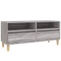 TV-Schrank aus grauem Sonoma-Sperrholz, 100 x 34,5 x 44,5 cm von vidaXL, TV-Möbel - Ref: Foro24-831899, Preis: 66,88 €, Rabat...