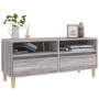 TV-Schrank aus grauem Sonoma-Sperrholz, 100 x 34,5 x 44,5 cm von vidaXL, TV-Möbel - Ref: Foro24-831899, Preis: 66,88 €, Rabat...