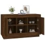 Aparador madera contrachapada marrón roble 102x35x60 cm de vidaXL, Aparadores - Ref: Foro24-831884, Precio: 92,73 €, Descuent...