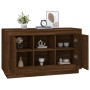 Aparador madera contrachapada marrón roble 102x35x60 cm de vidaXL, Aparadores - Ref: Foro24-831884, Precio: 98,03 €, Descuent...