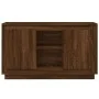 Oak brown plywood sideboard 102x35x60 cm by vidaXL, Sideboards - Ref: Foro24-831884, Price: 92,73 €, Discount: %