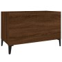 Brown oak plywood disc cabinet 74.5x38x48 cm by vidaXL, CD and DVD storage - Ref: Foro24-831972, Price: 48,63 €, Discount: %
