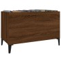 Brown oak plywood disc cabinet 74.5x38x48 cm by vidaXL, CD and DVD storage - Ref: Foro24-831972, Price: 48,63 €, Discount: %