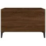 Scheibenschrank aus braunem Eichensperrholz, 74,5 x 38 x 48 cm von vidaXL, CD- und DVD-Speicher - Ref: Foro24-831972, Preis: ...