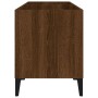 Brown oak plywood disc cabinet 74.5x38x48 cm by vidaXL, CD and DVD storage - Ref: Foro24-831972, Price: 48,63 €, Discount: %