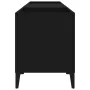 Schwarzer Plattenschrank aus Sperrholz, 121 x 38 x 48 cm von vidaXL, CD- und DVD-Speicher - Ref: Foro24-831934, Preis: 86,44 ...