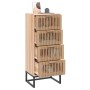 Hohes Sperrholz-Sideboard 40x30x95 cm von vidaXL, Sideboards - Ref: Foro24-352126, Preis: 147,66 €, Rabatt: %
