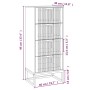 Hohes Sperrholz-Sideboard 40x30x95 cm von vidaXL, Sideboards - Ref: Foro24-352126, Preis: 147,66 €, Rabatt: %