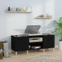 Mueble para discos madera contrachapada negro 121x38x48 cm de vidaXL, Almacenamiento para CD y DVD - Ref: Foro24-831926, Prec...