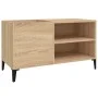 Mueble discos madera contrachapada roble sonoma 84,5x38x48 cm by vidaXL, Closets and storage - Ref: Foro24-831952, Price: 61,...