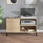 Mueble discos madera contrachapada roble sonoma 84,5x38x48 cm by vidaXL, Closets and storage - Ref: Foro24-831952, Price: 61,...