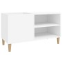 Weißer Plattenschrank aus Sperrholz, 84,5 x 38 x 48 cm von vidaXL, CD- und DVD-Speicher - Ref: Foro24-831941, Preis: 49,56 €,...