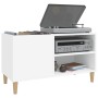 Weißer Plattenschrank aus Sperrholz, 84,5 x 38 x 48 cm von vidaXL, CD- und DVD-Speicher - Ref: Foro24-831941, Preis: 49,56 €,...