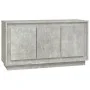 Aparador de madera contrachapada gris hormigón 102x35x55 cm de vidaXL, Aparadores - Ref: Foro24-831889, Precio: 104,69 €, Des...