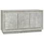 Betongraues Sperrholz-Sideboard 102x35x55 cm von vidaXL, Sideboards - Ref: Foro24-831889, Preis: 97,49 €, Rabatt: %