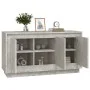 Aparador de madera contrachapada gris hormigón 102x35x55 cm de vidaXL, Aparadores - Ref: Foro24-831889, Precio: 104,69 €, Des...