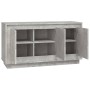 Betongraues Sperrholz-Sideboard 102x35x55 cm von vidaXL, Sideboards - Ref: Foro24-831889, Preis: 97,49 €, Rabatt: %